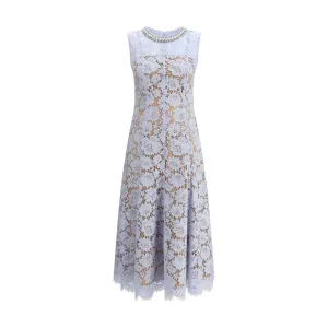 Self-Portrait Lace midi Dress