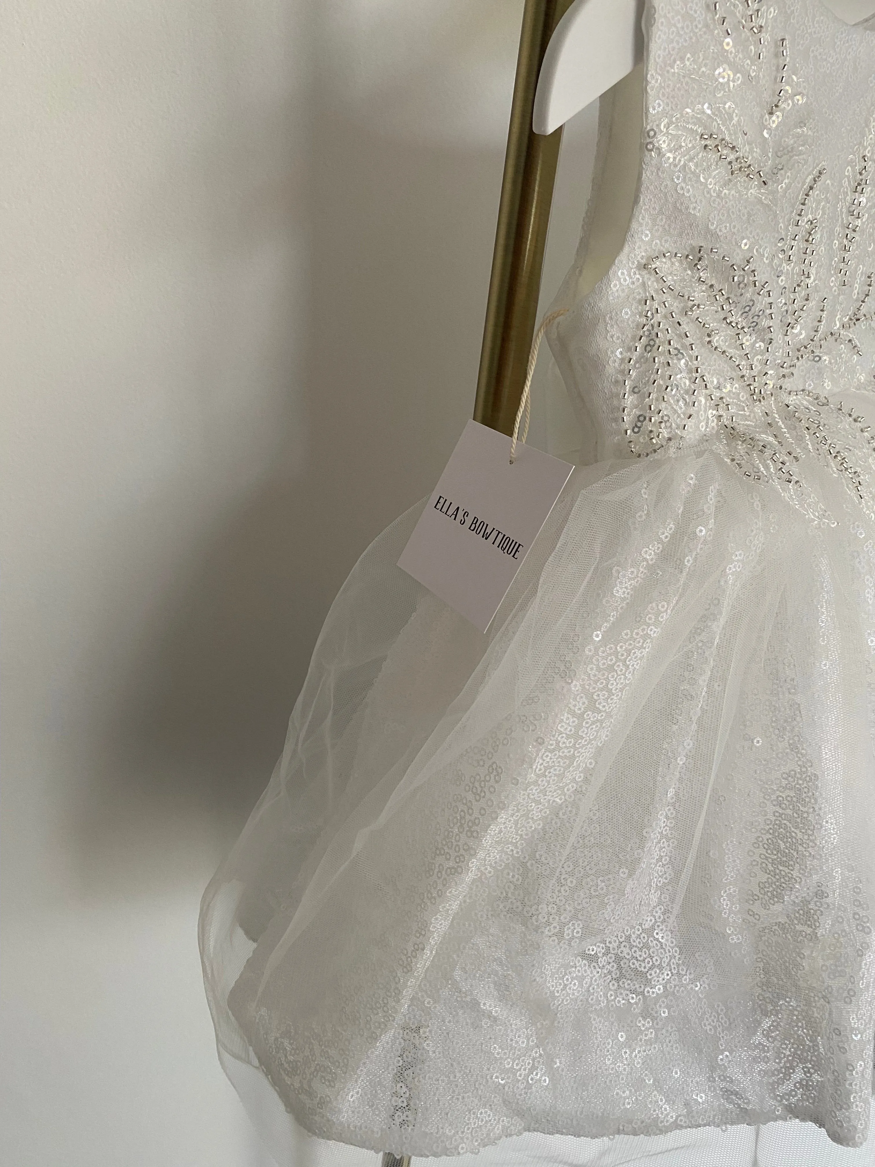 Sequence Couture Dress - Flower Girl