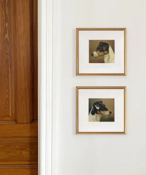 Set of Two Jack Russell Prints