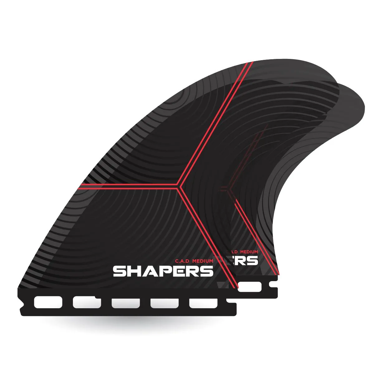 SHAPERS C.A.D MEDIUM QUAD SET SINGLE TAB BASE