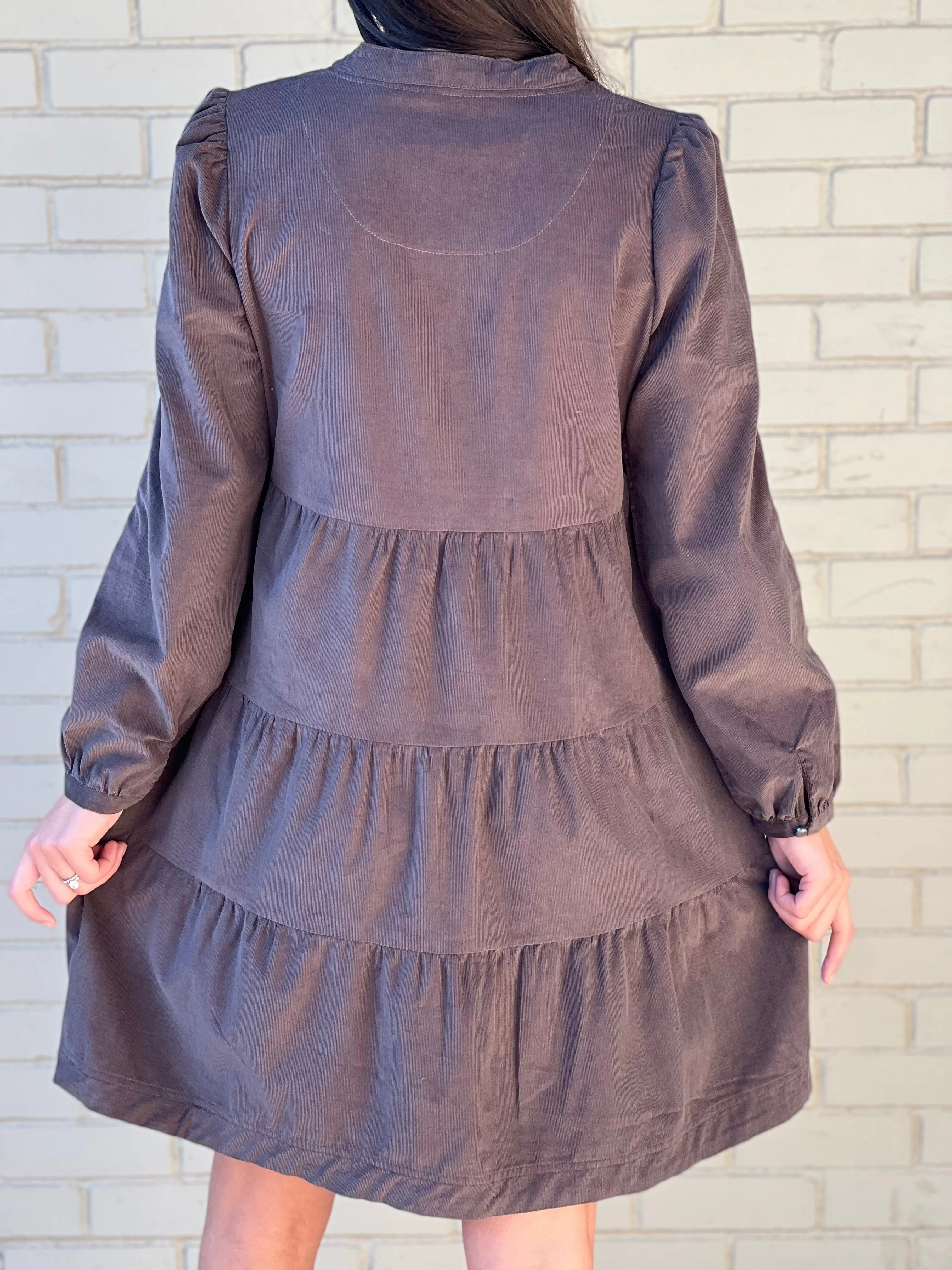 Sherin Brown Dress