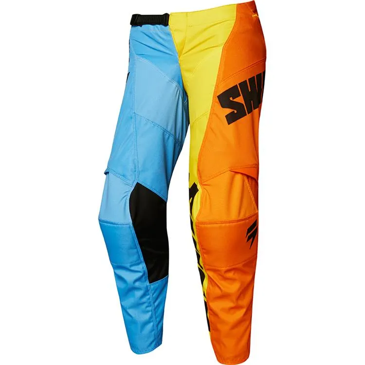 SHIFT YOUTH WHIT3 TARMAC PANTS [ORANGE/BLUE]