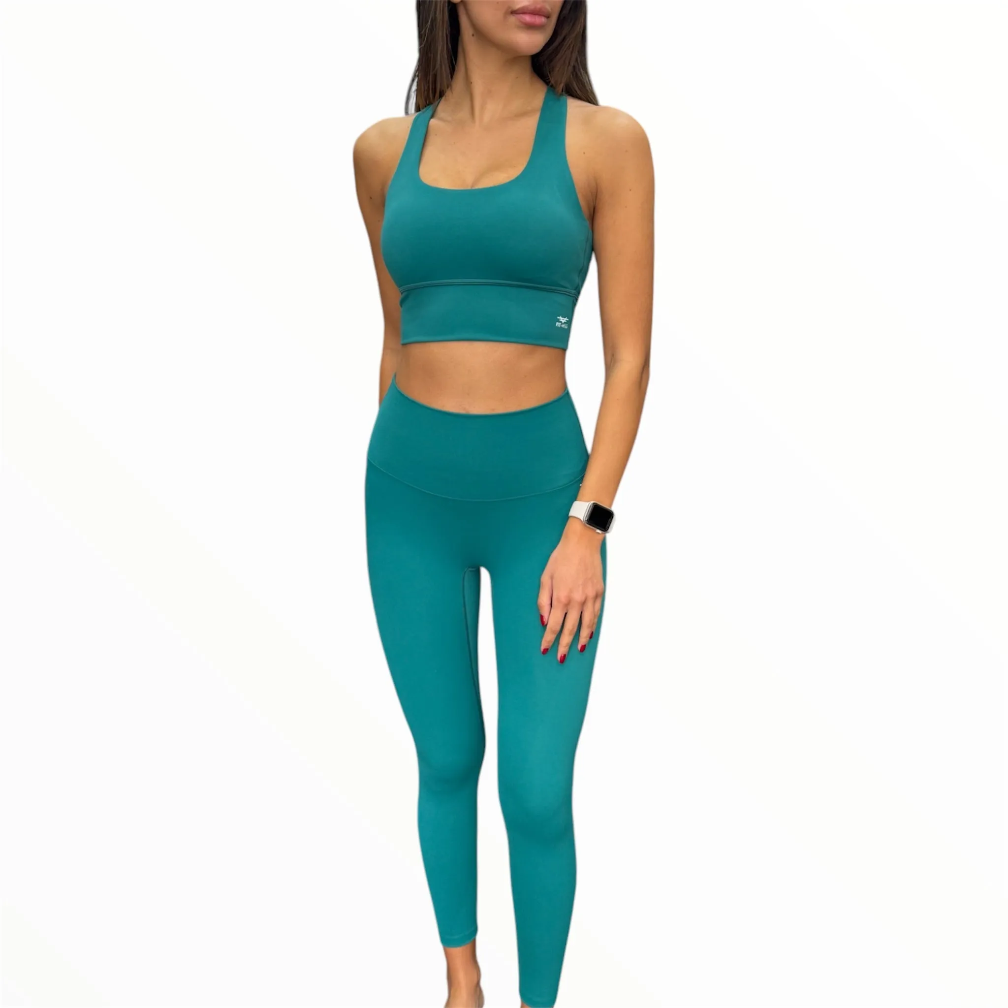 Slightly Thicker Leggings - Emerald Isle