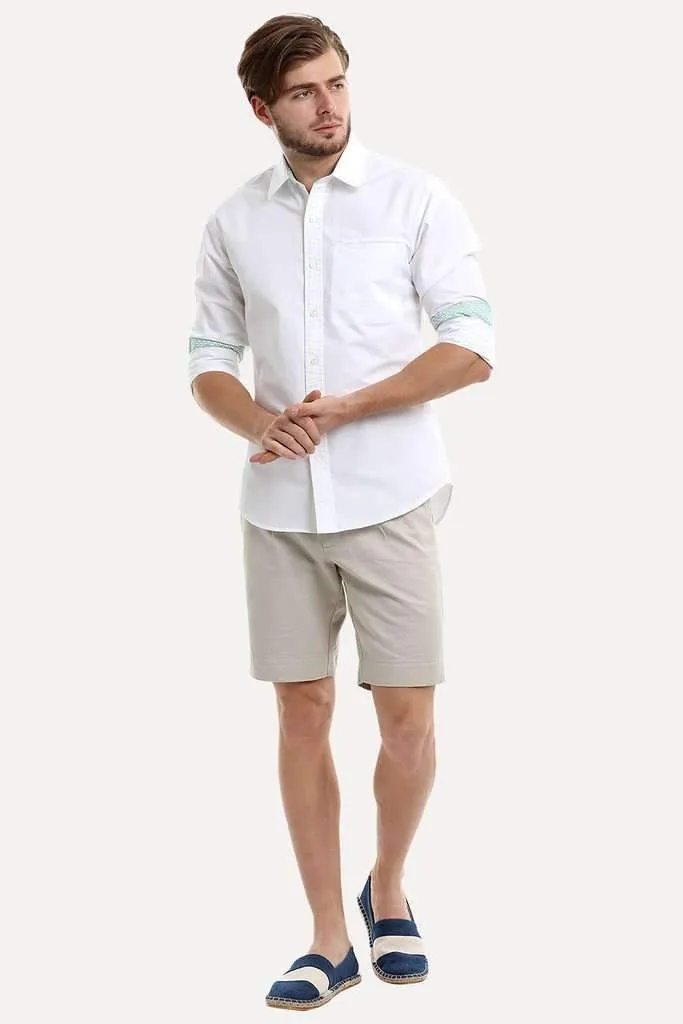 Solid Oxford Shirt