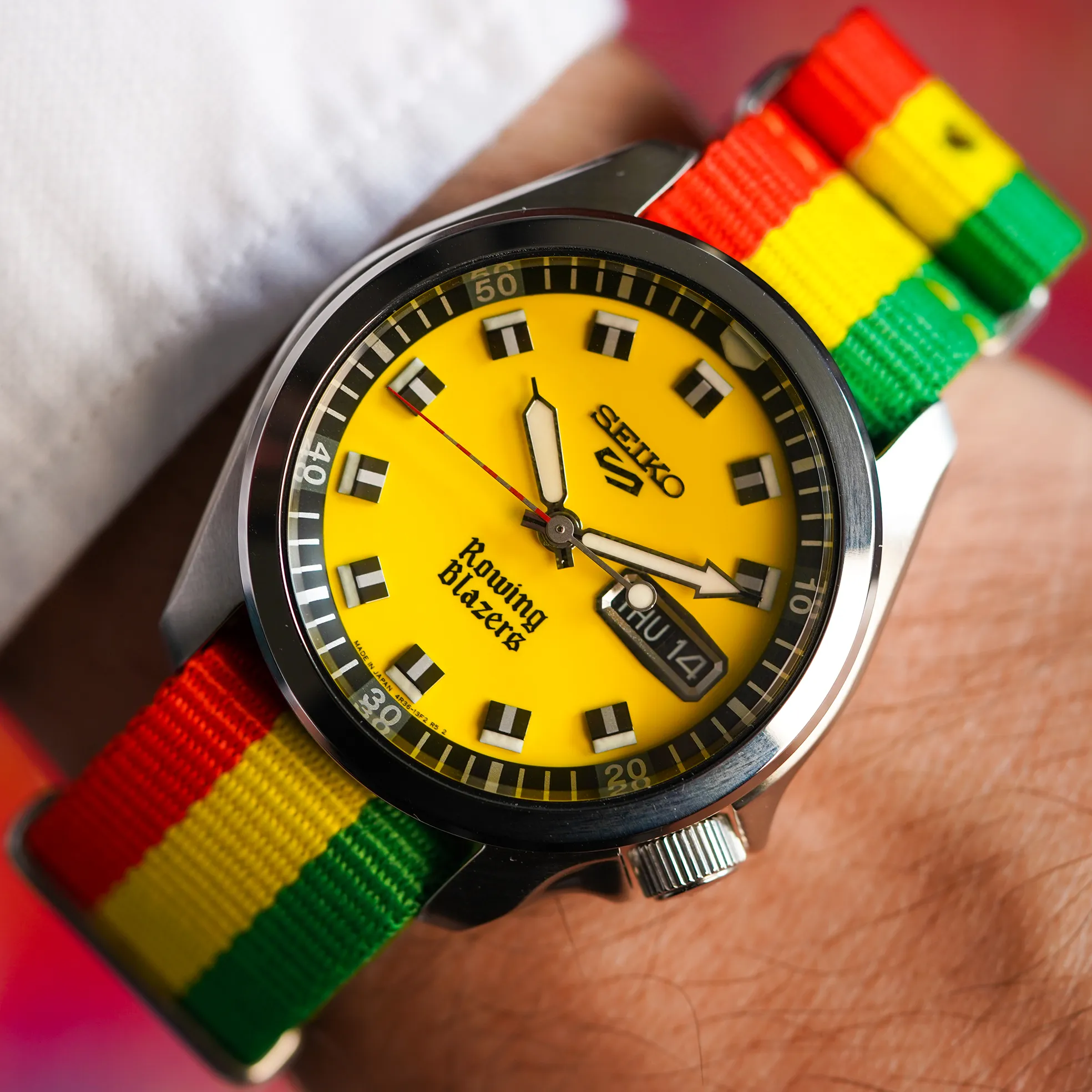 SRPJ69 Seiko 5 Sports Rowing Blazers Collaboration Limited Edition