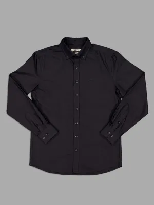 STAMP WORK SHIRT - BLACK