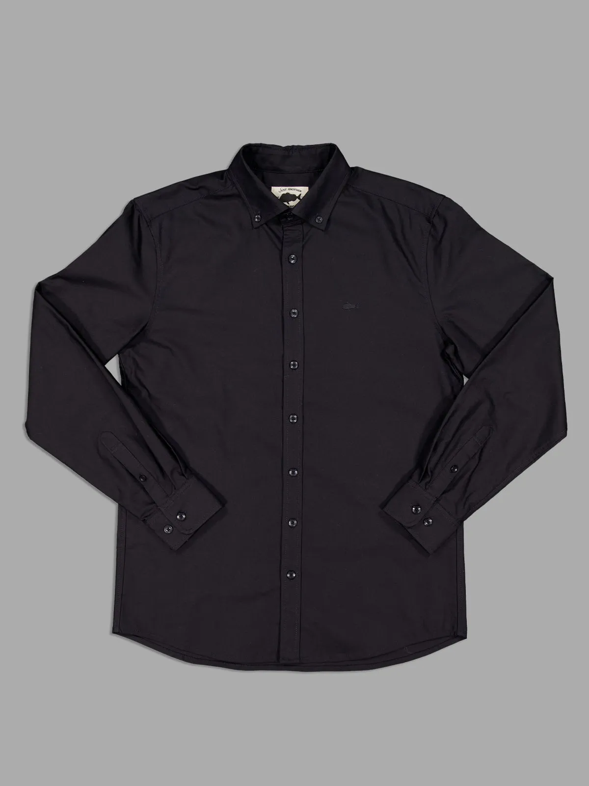 STAMP WORK SHIRT - BLACK