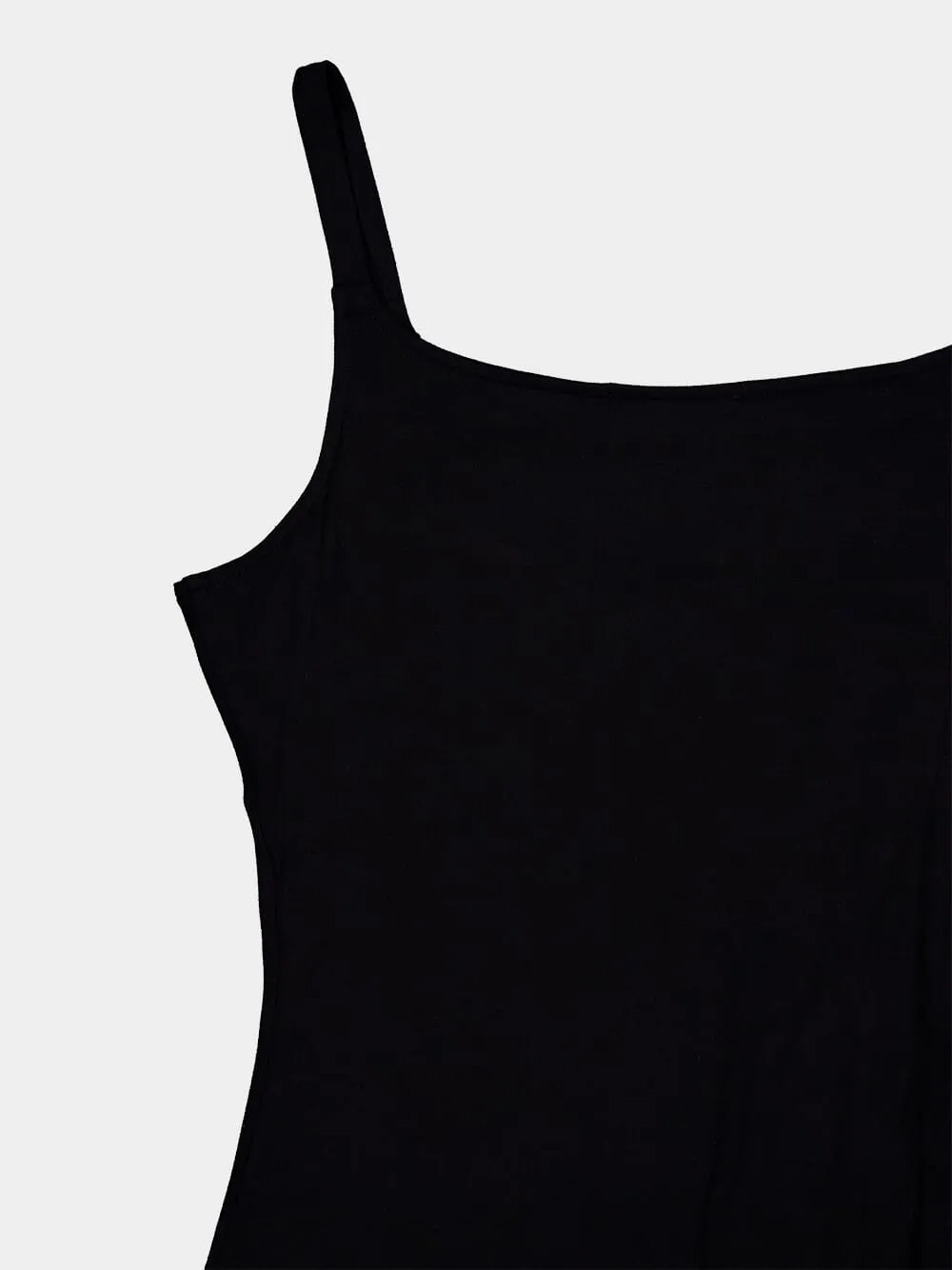 Stud-embellished Black Maxi Dress