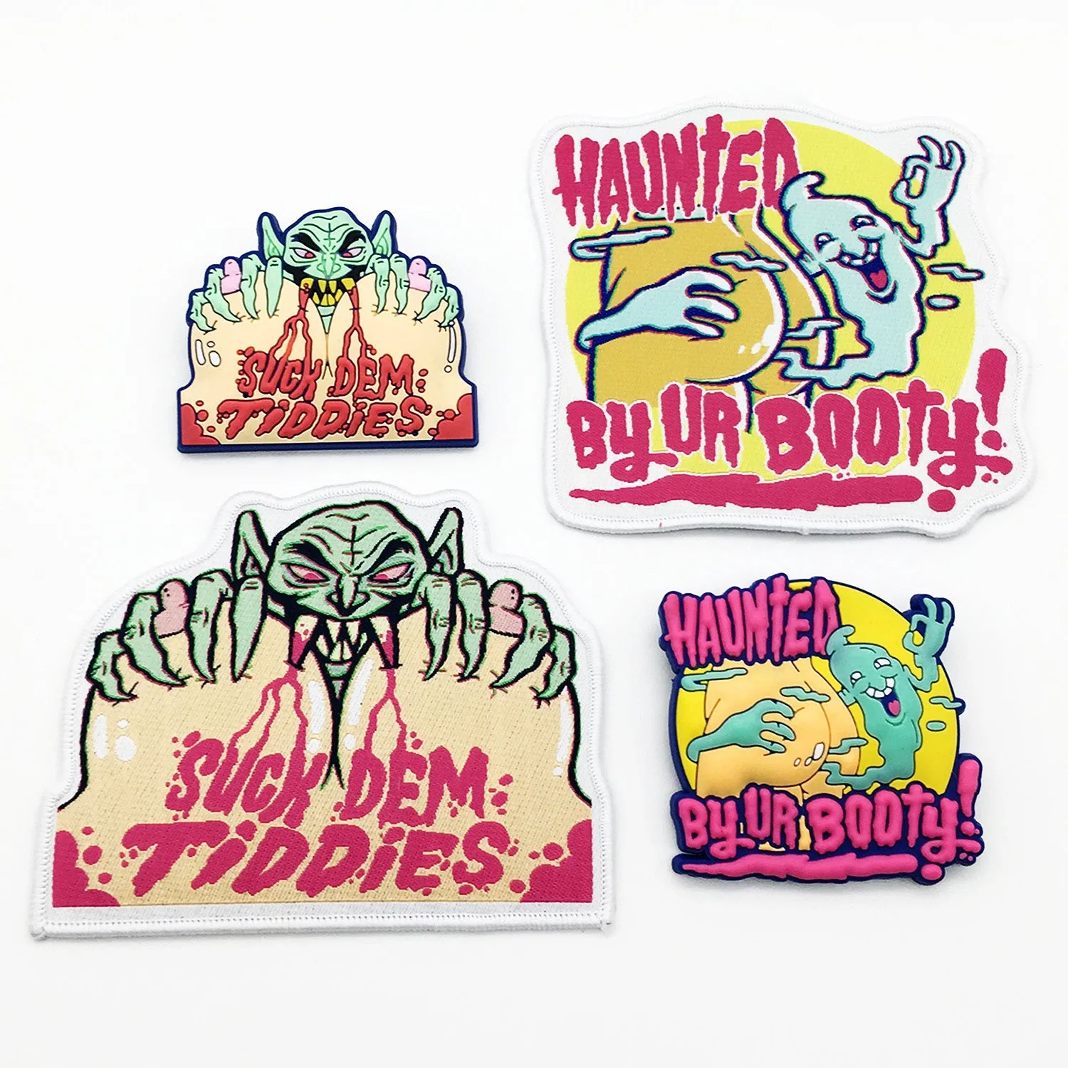 Suck Dem Tiddies and Haunted By Ur Booty 4-Pack