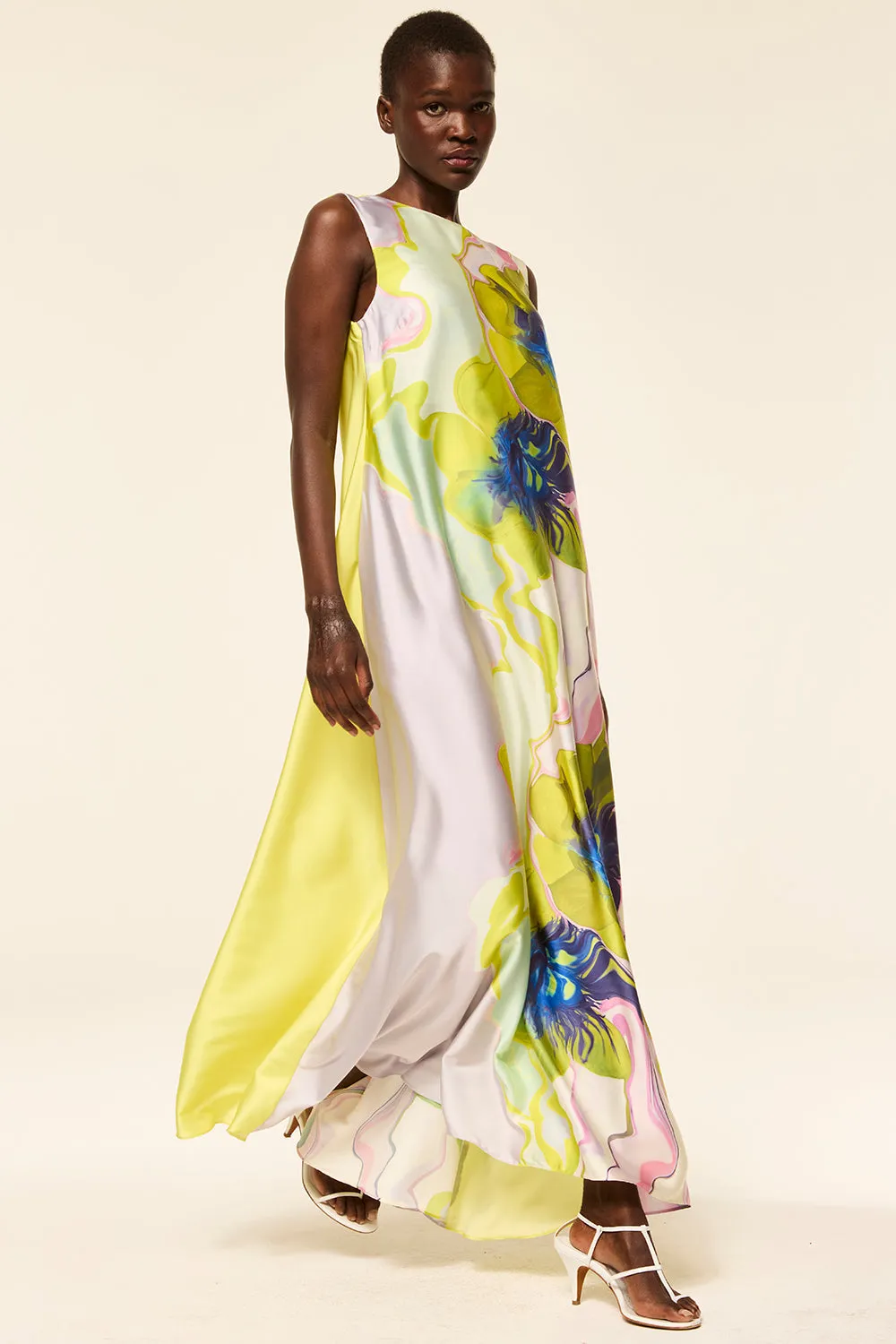 Sylvie Dress in Marble Flora by MISA