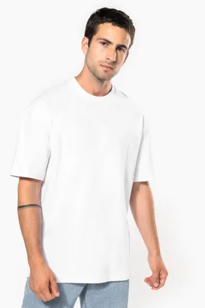 T-shirt oversize de manga curta unissexo