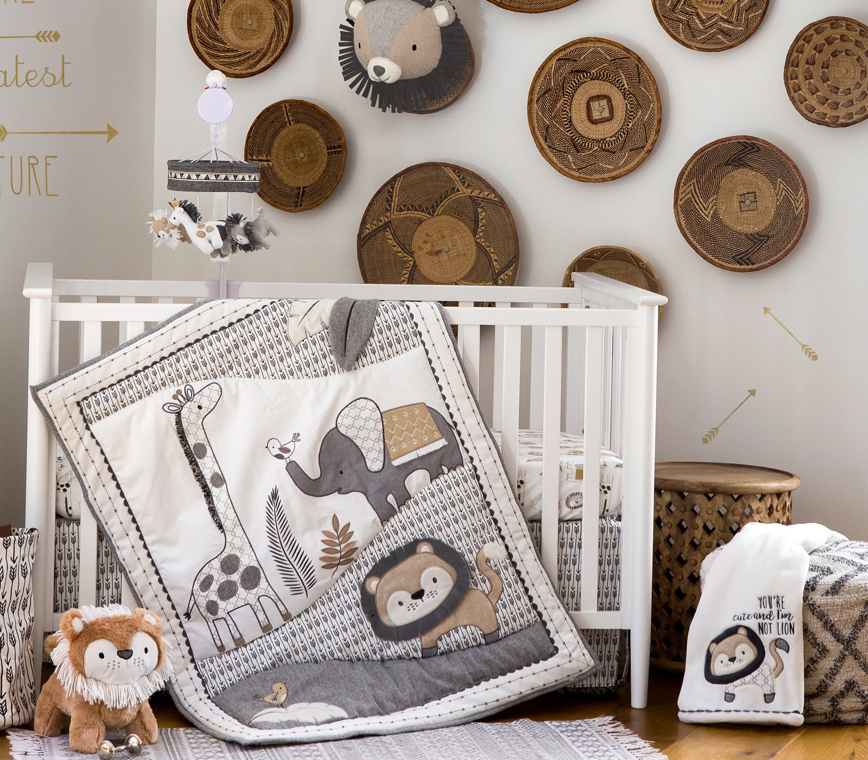 Tanzania 5PC Crib Bedding Set