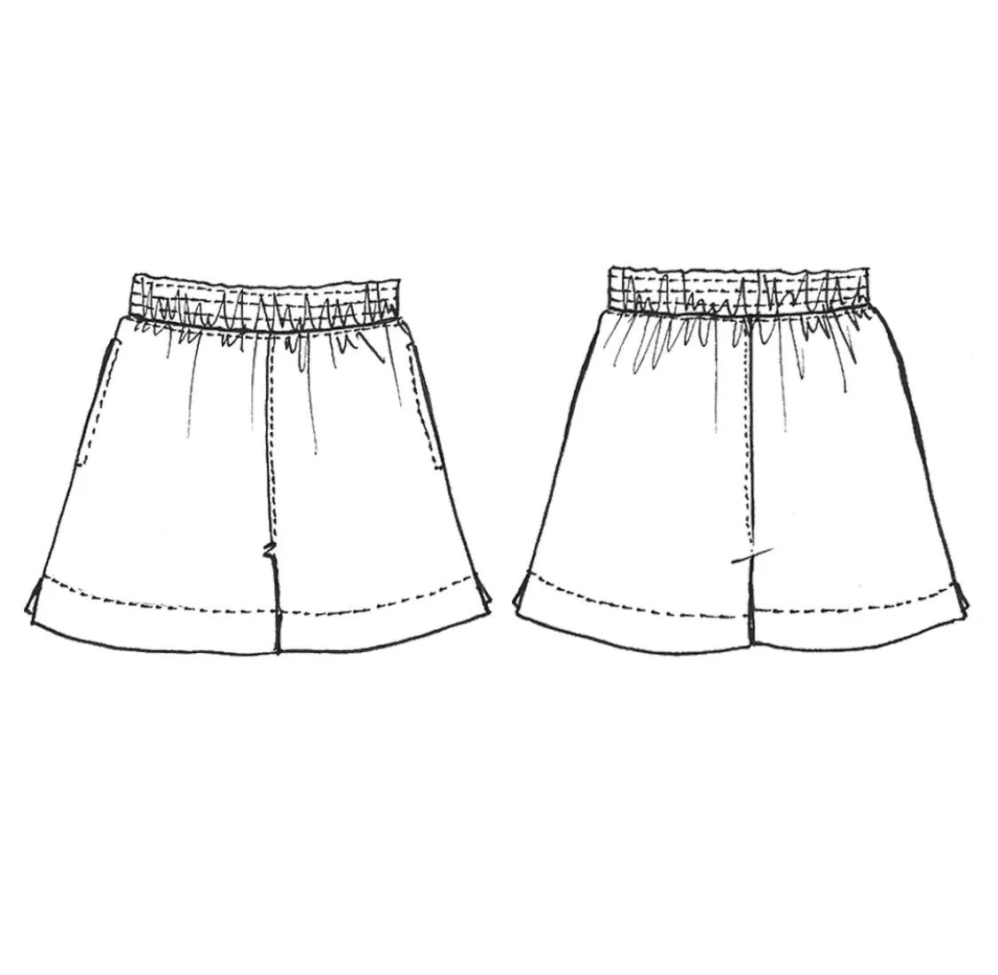 Tessuti Patterns Bailee Shorts - Size 6 to 22
