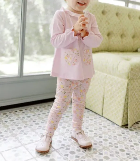 The Proper Peony: Betty Floral Tunic Set