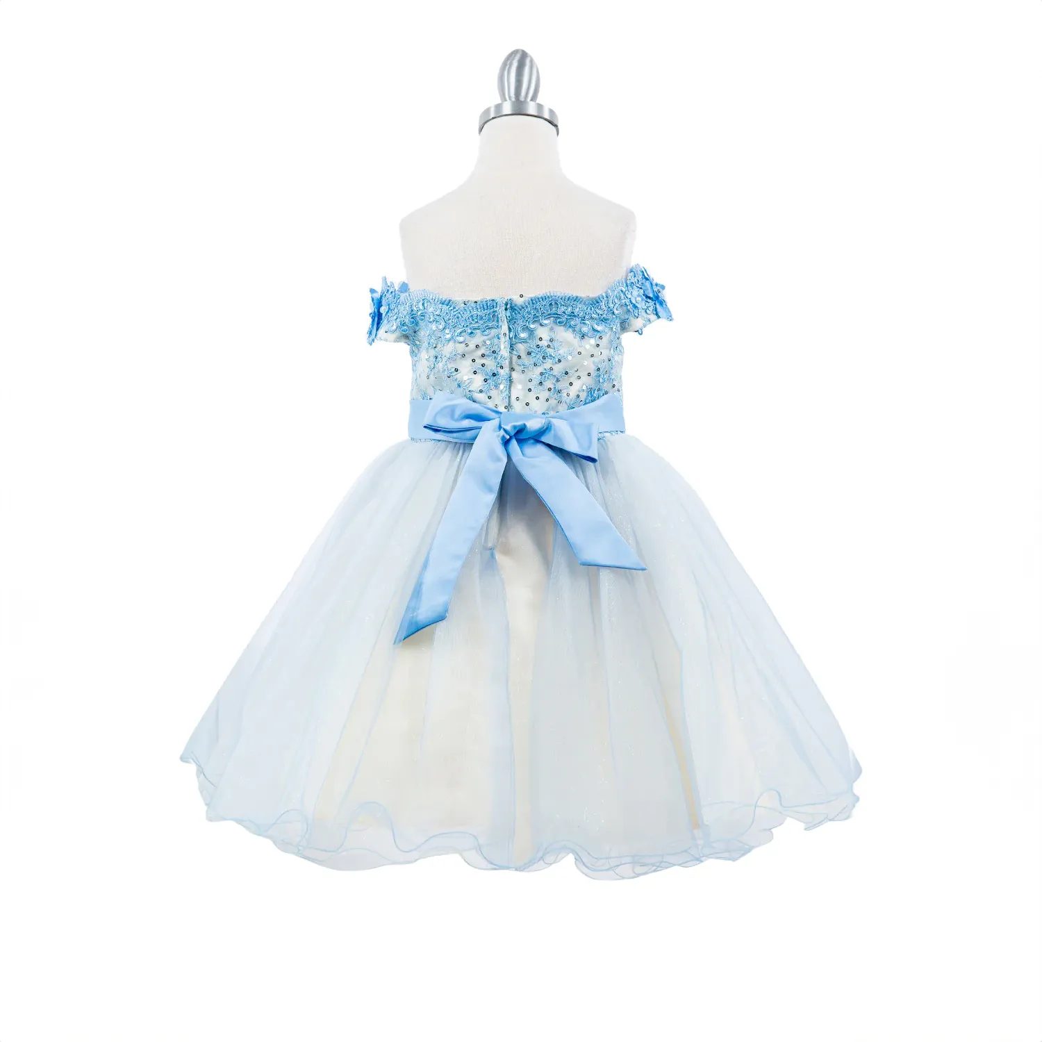 Theodora Dress - Sky Blue