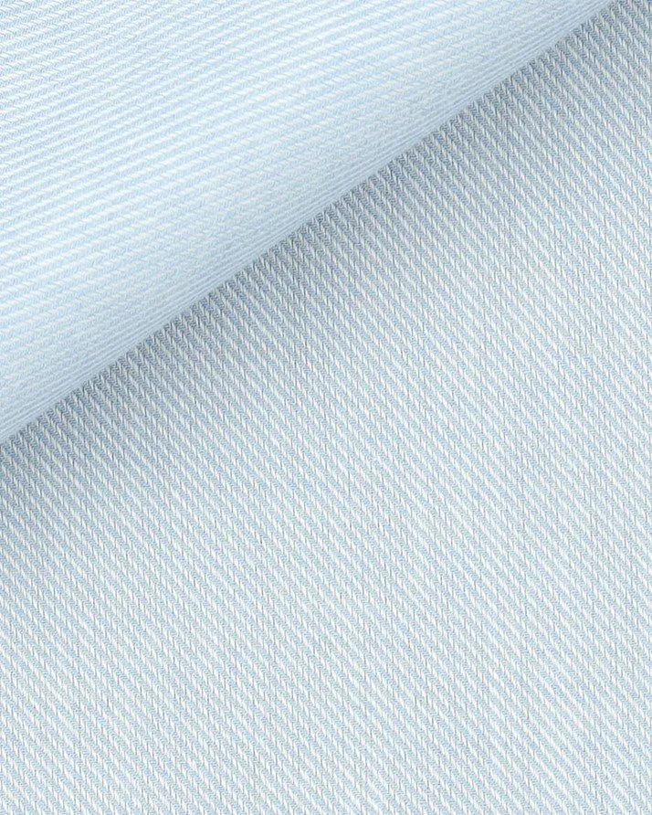 Thomas Mason Light Blue Cotton Cashmere Flannel