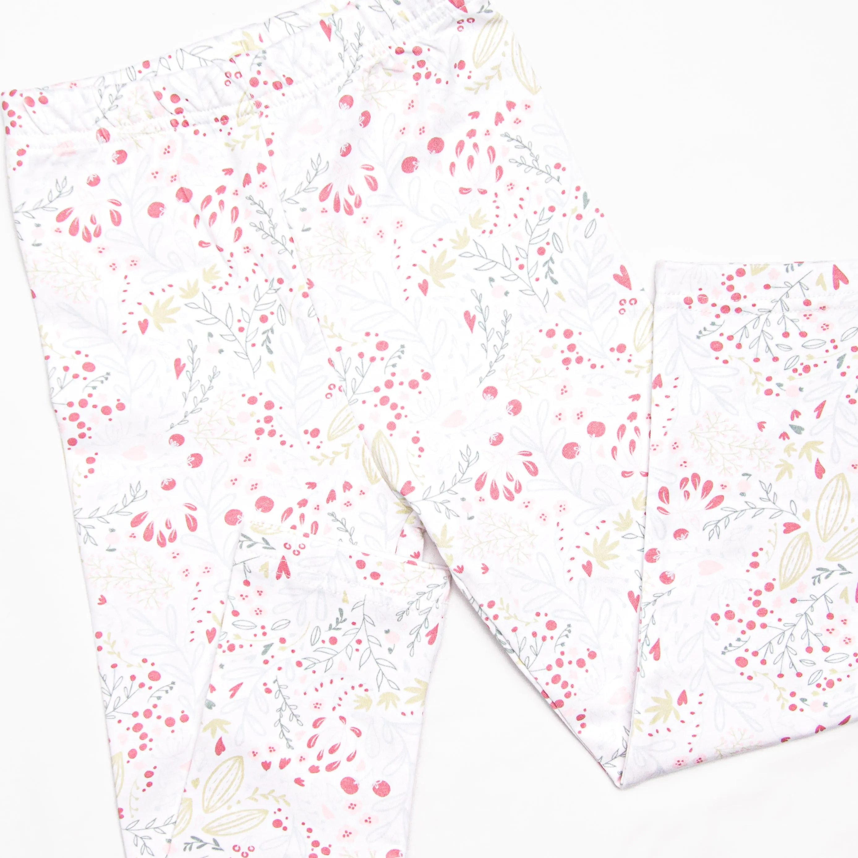 Tilted Tulip Legging Set, Blue