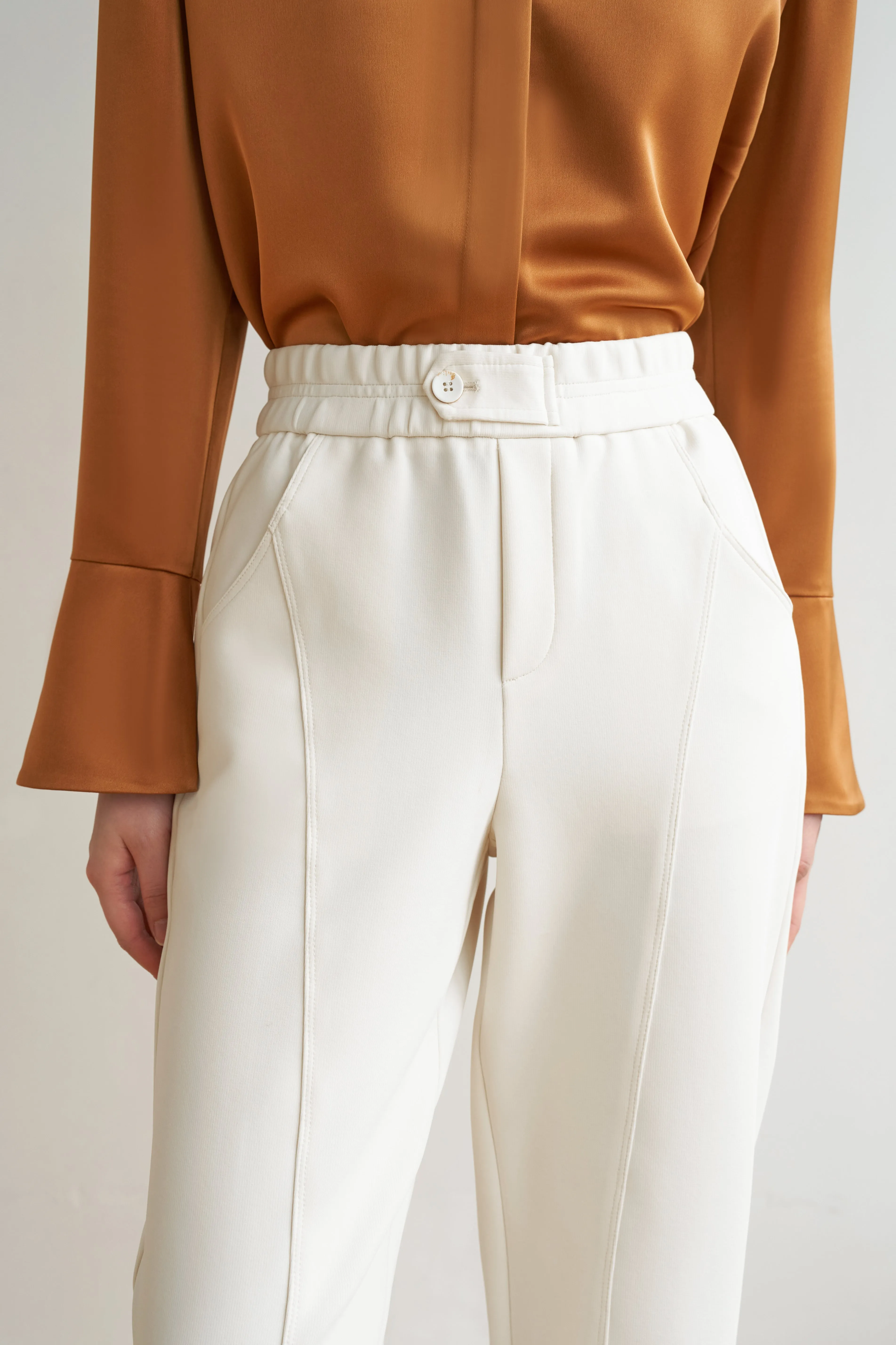 Transit Tapered Pants - White