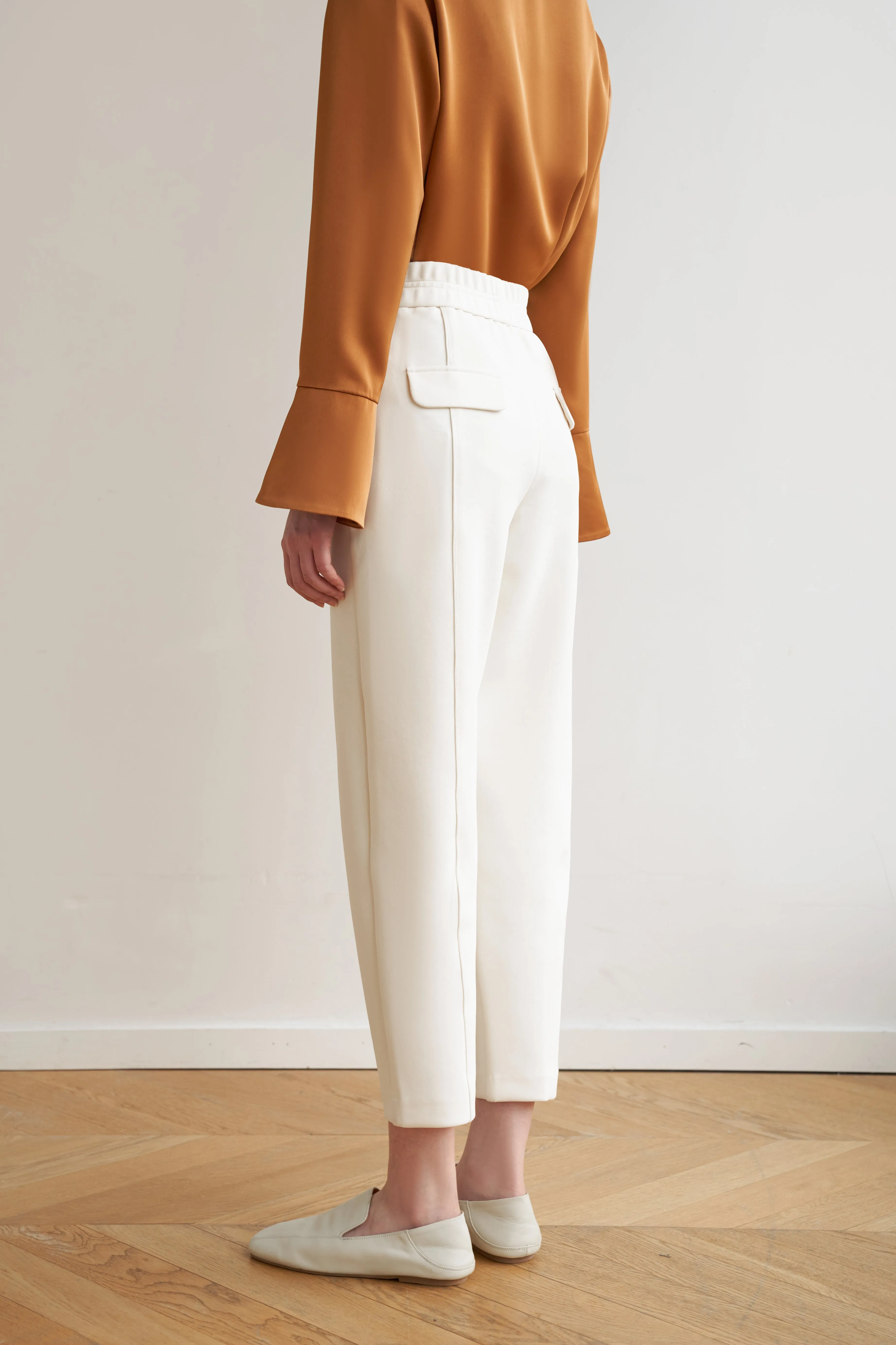 Transit Tapered Pants - White