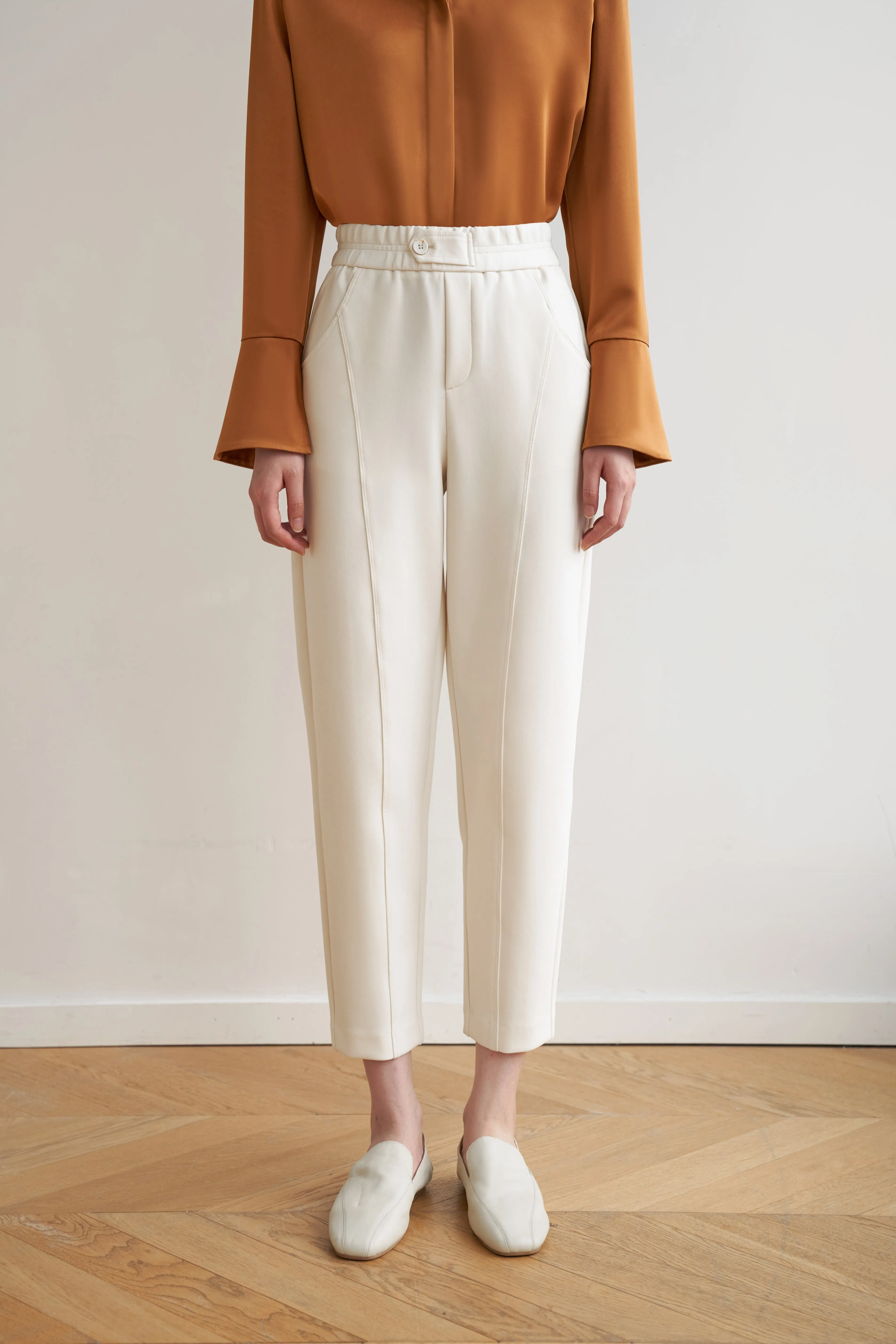 Transit Tapered Pants - White