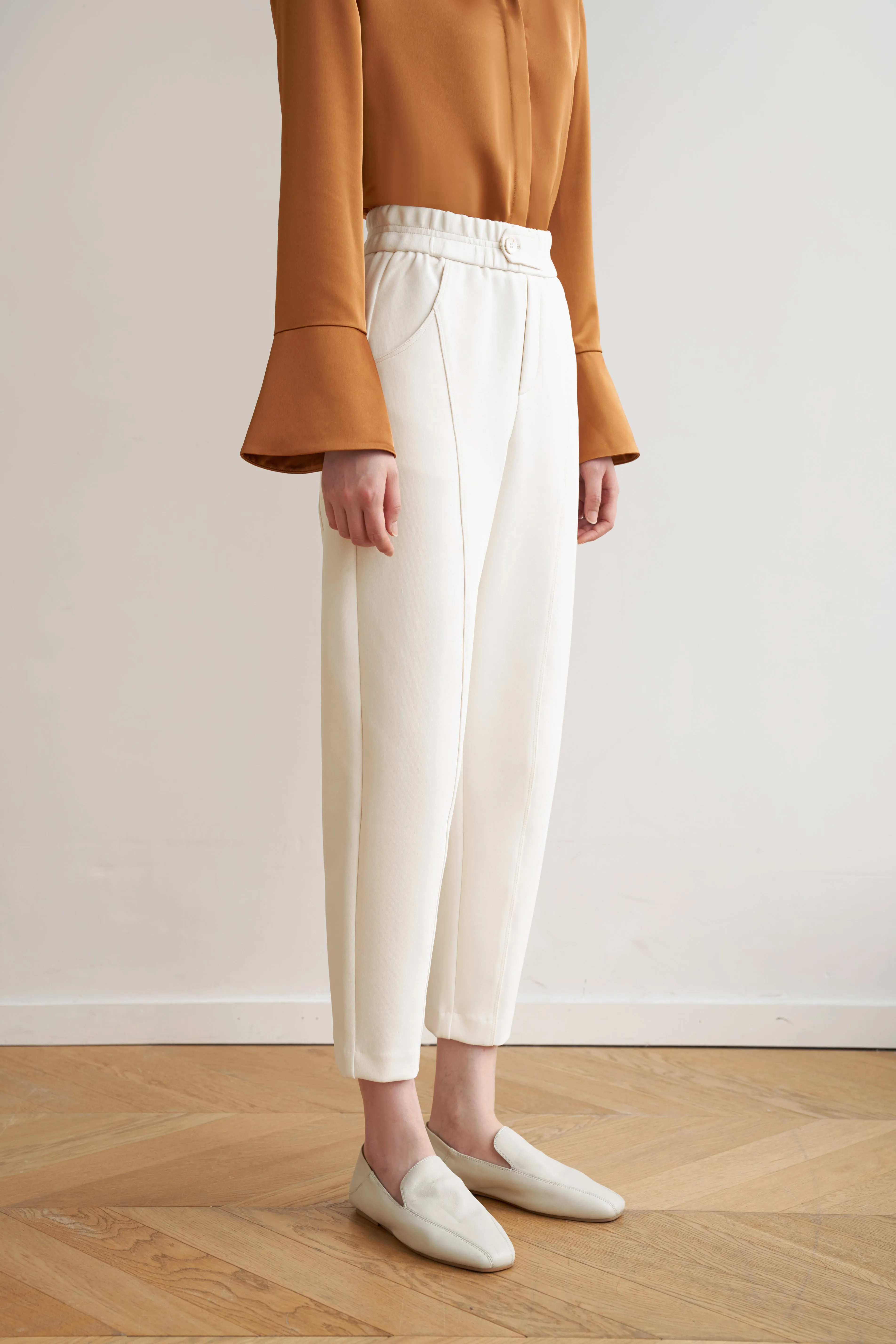 Transit Tapered Pants - White