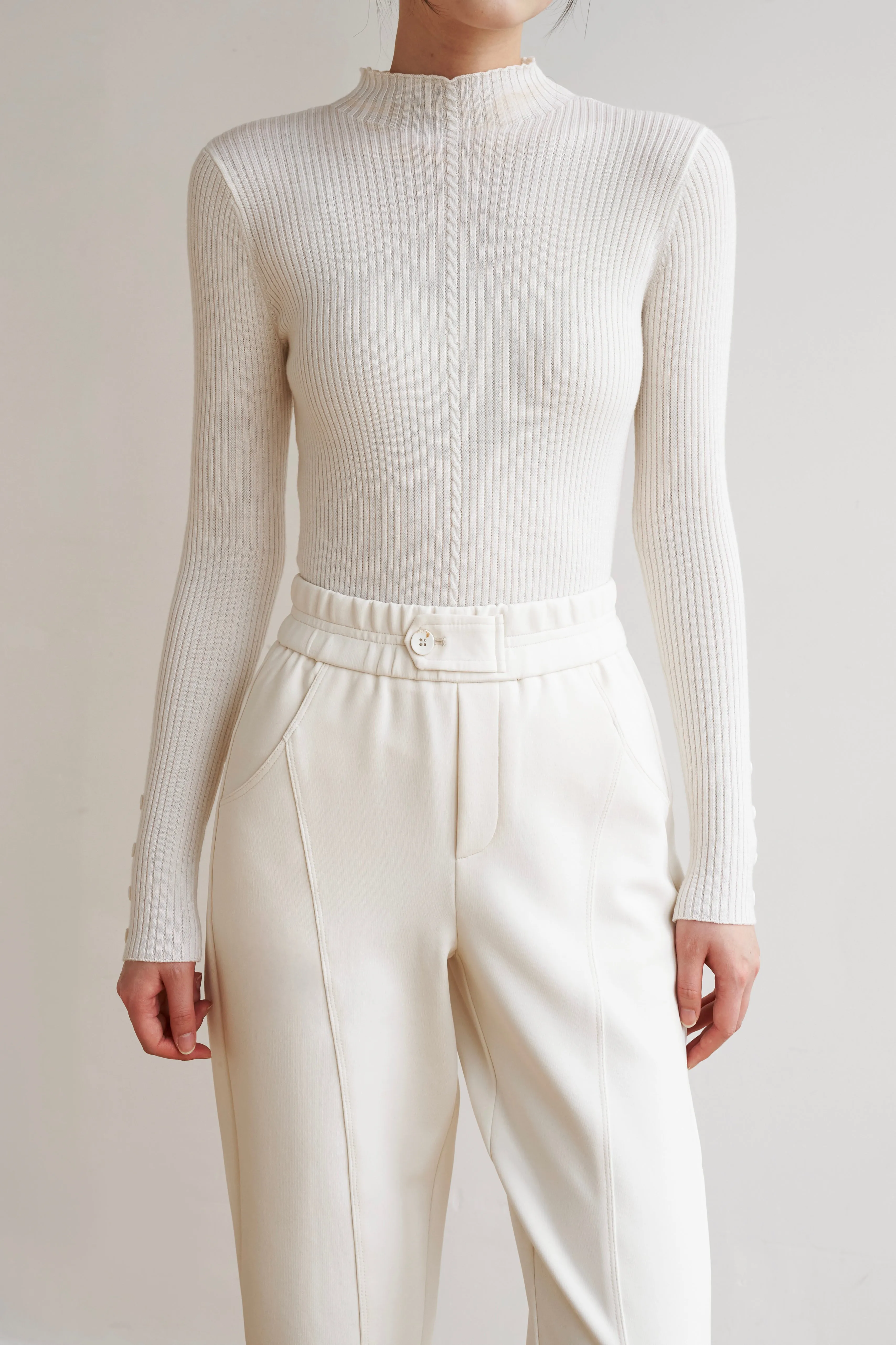 Transit Tapered Pants - White