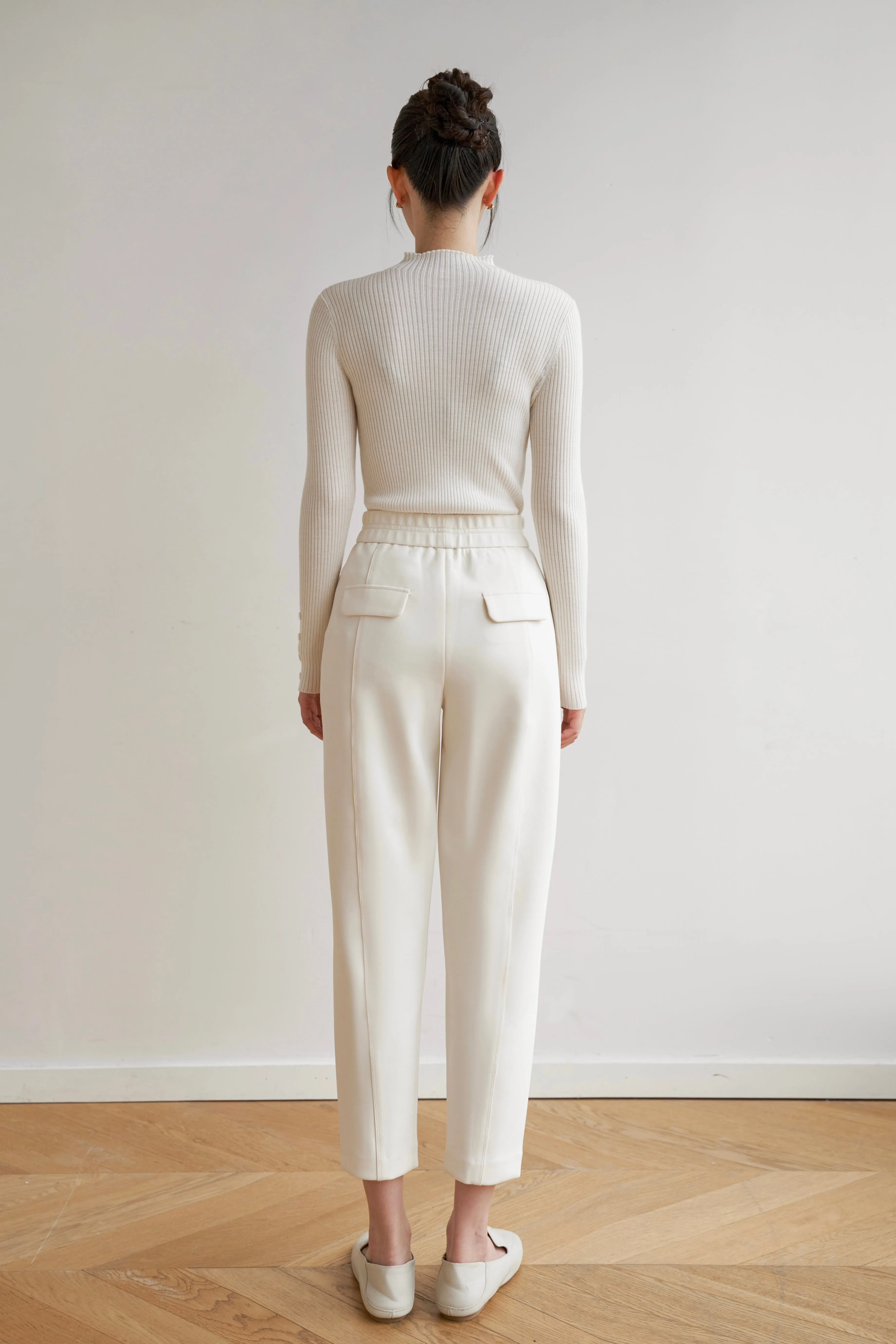 Transit Tapered Pants - White