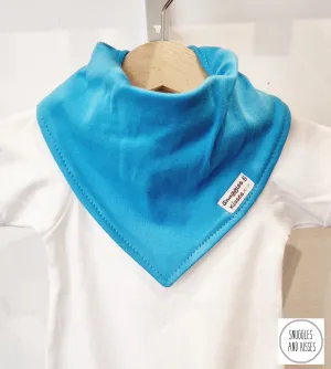 Turquoise Dribble Bib