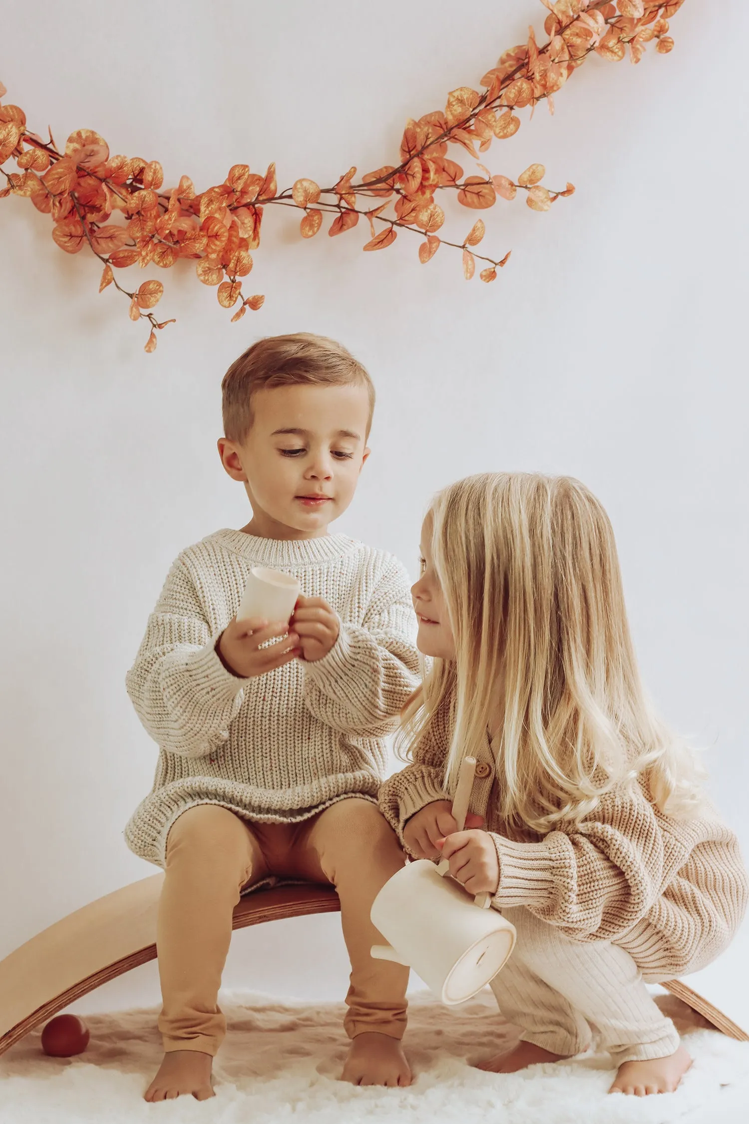 Two Piece lounge Set | Sunset Peach