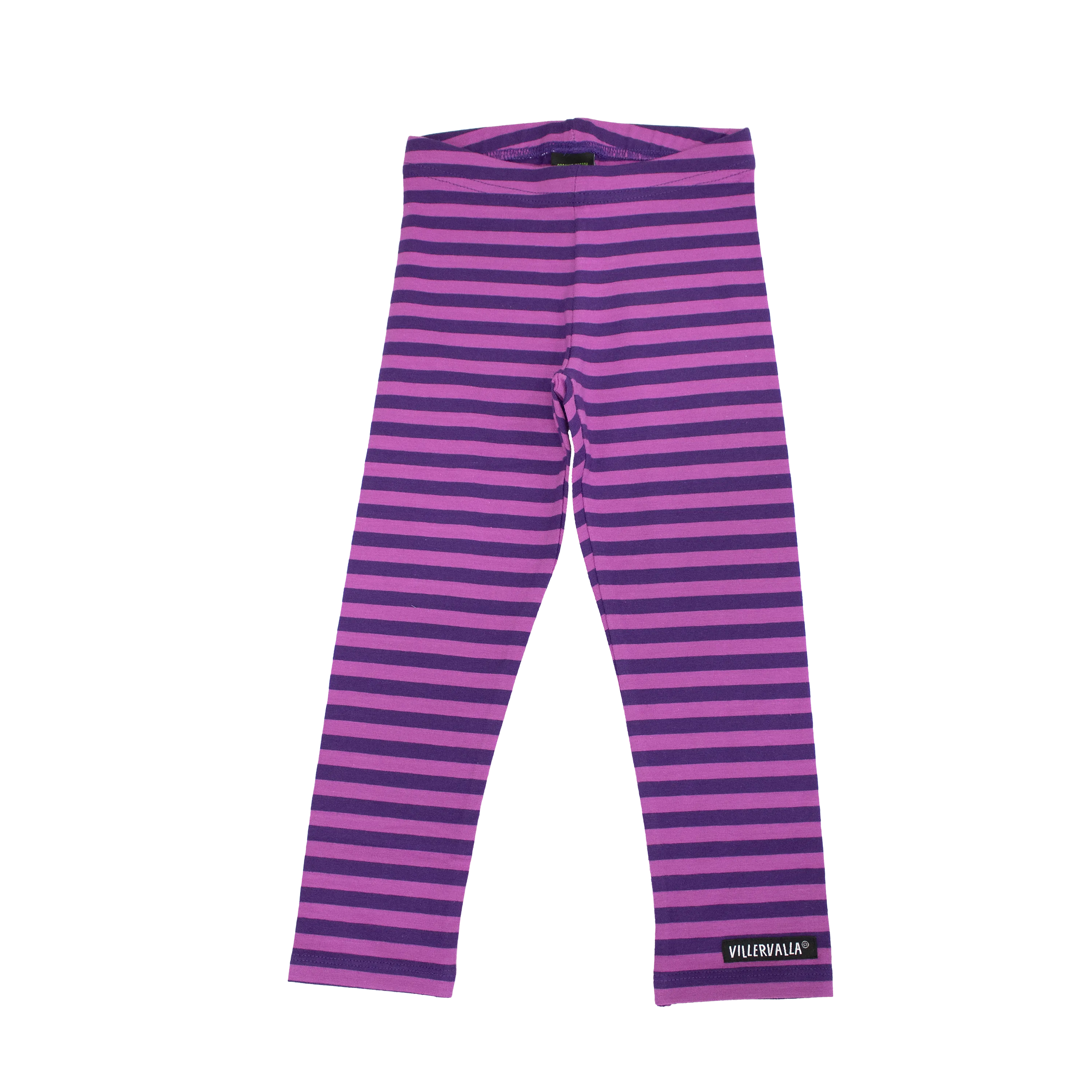 Villervalla - Leggings - Stripes - Lotus/Aubergine
