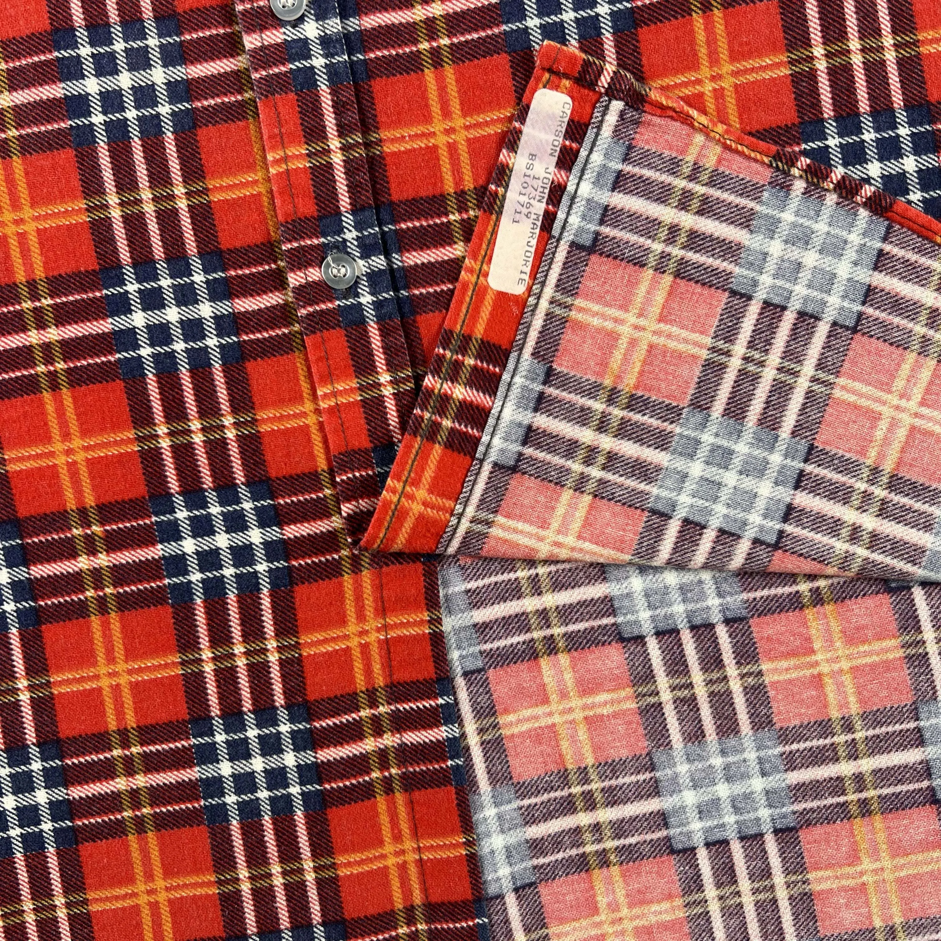 Vintage 100% Cotton Printed Flannel Shirts- SELECT SHIRT