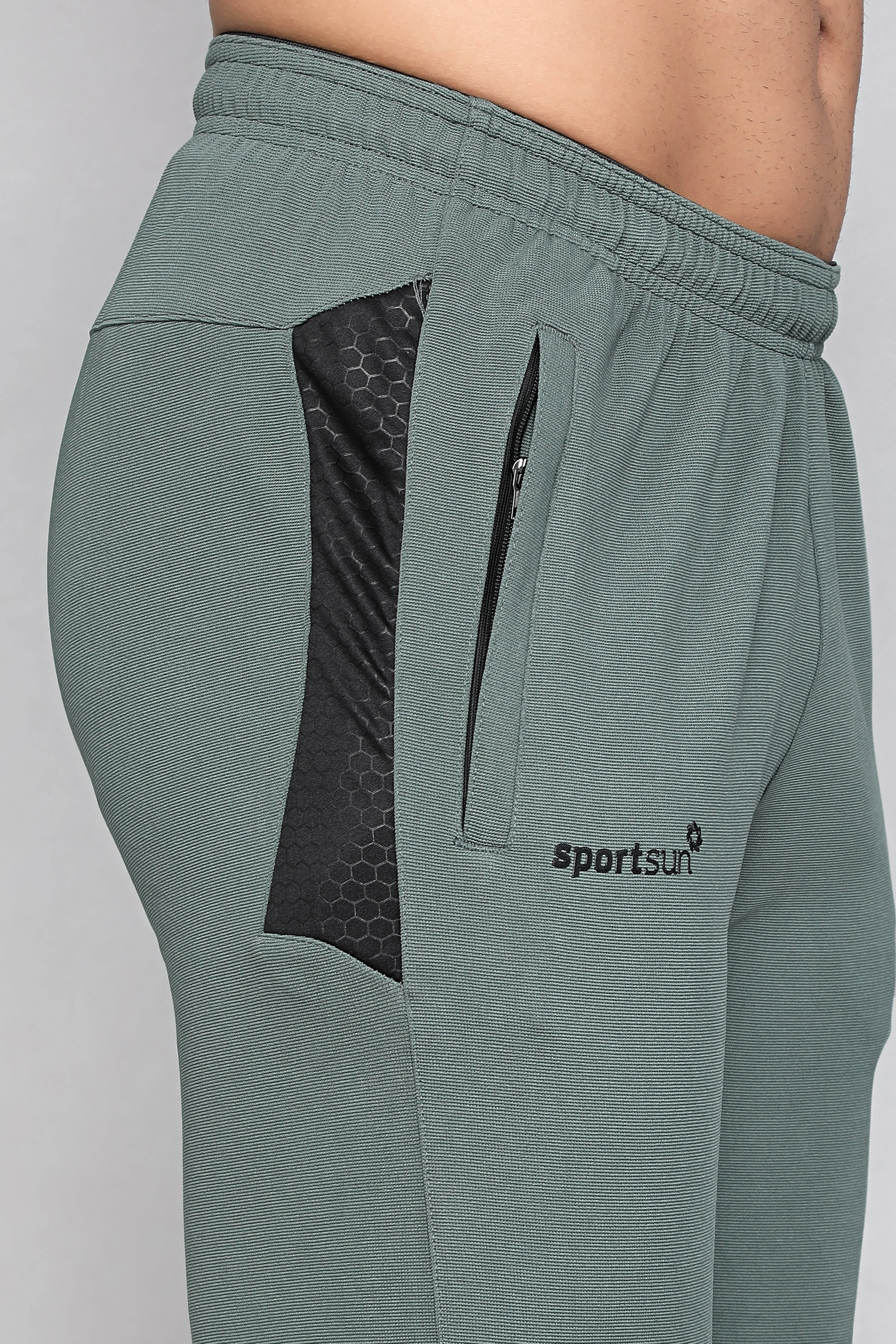 Web Sea Green Track Pant