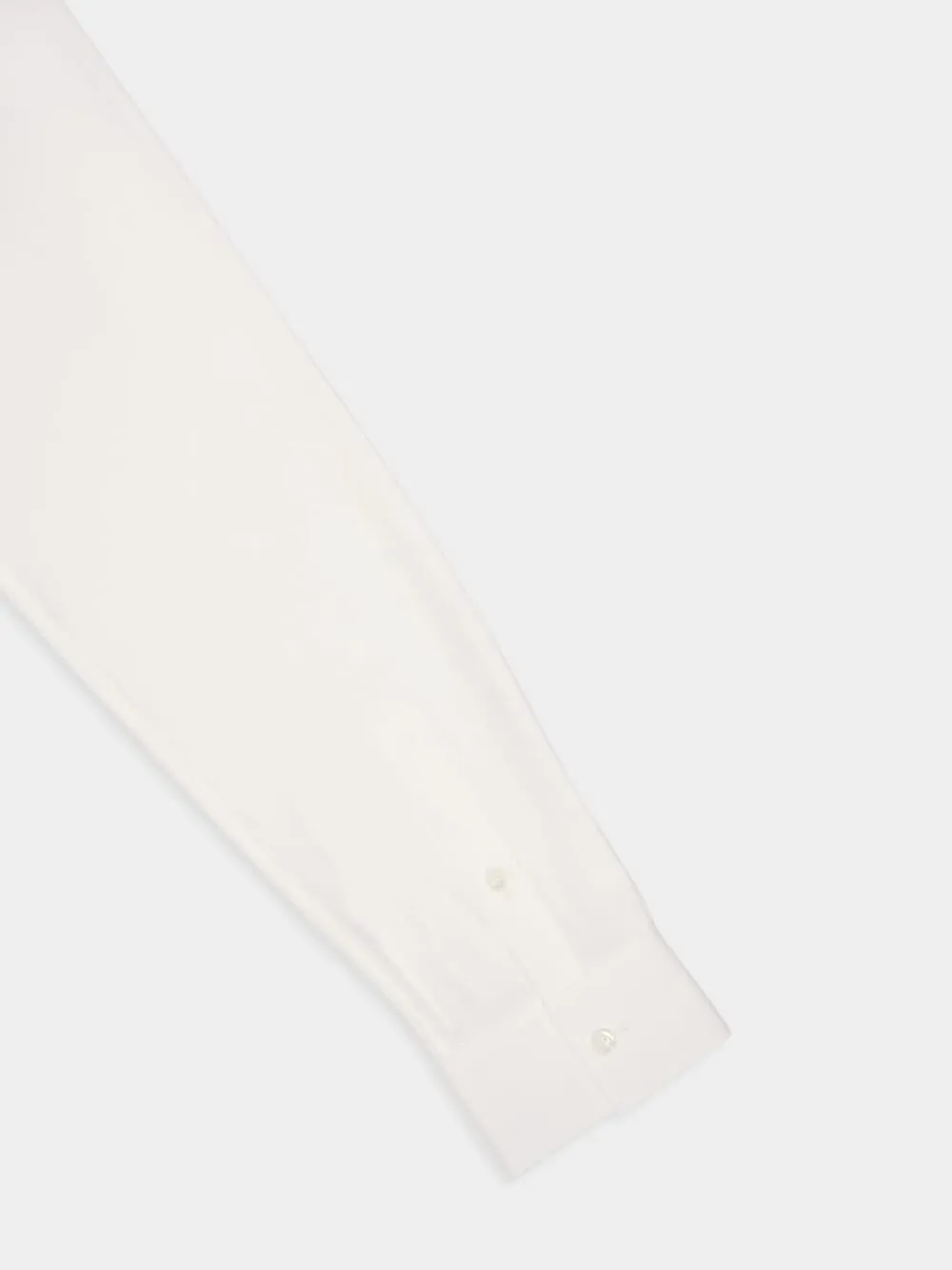 White Oxford Shirt with Web Collar