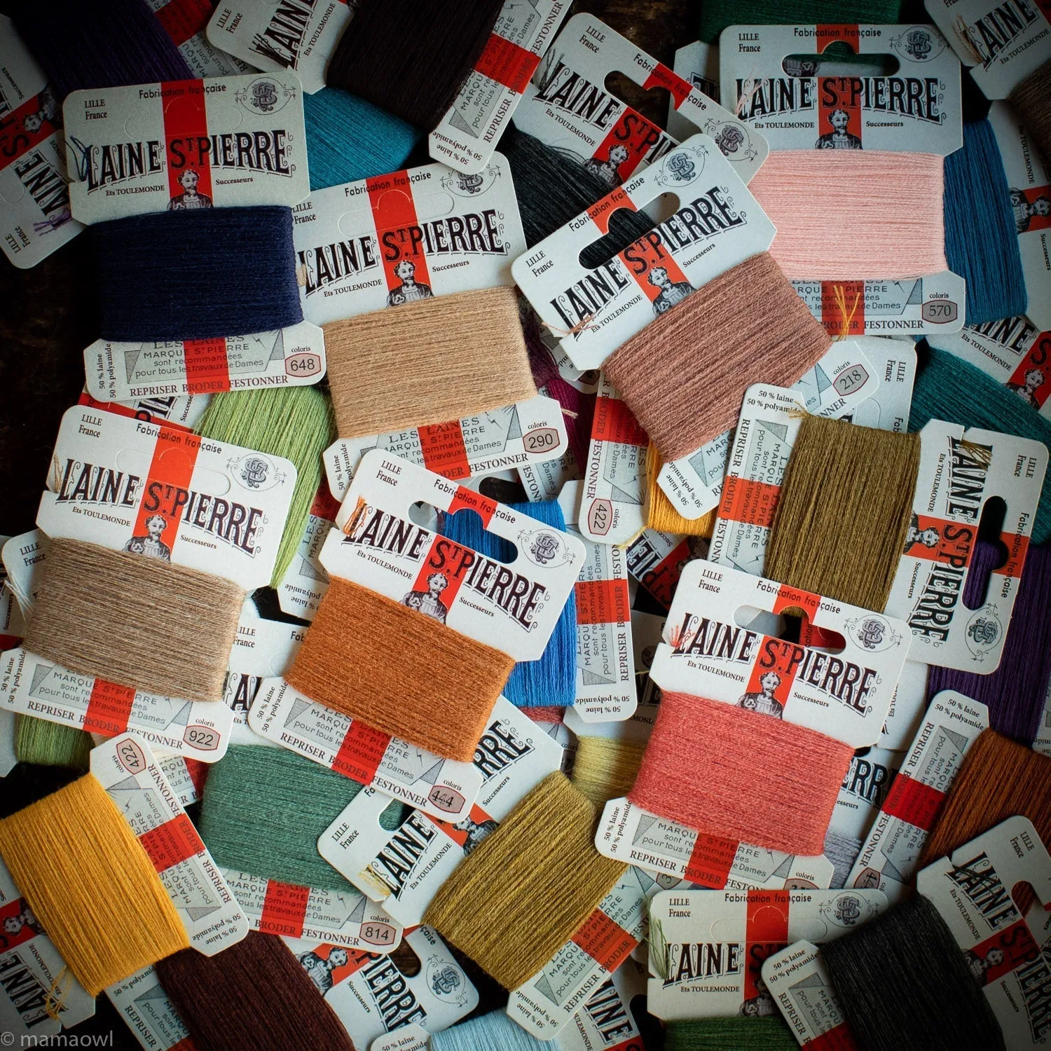 Wool Darning/Embroidery Thread - Colours - Many Colours