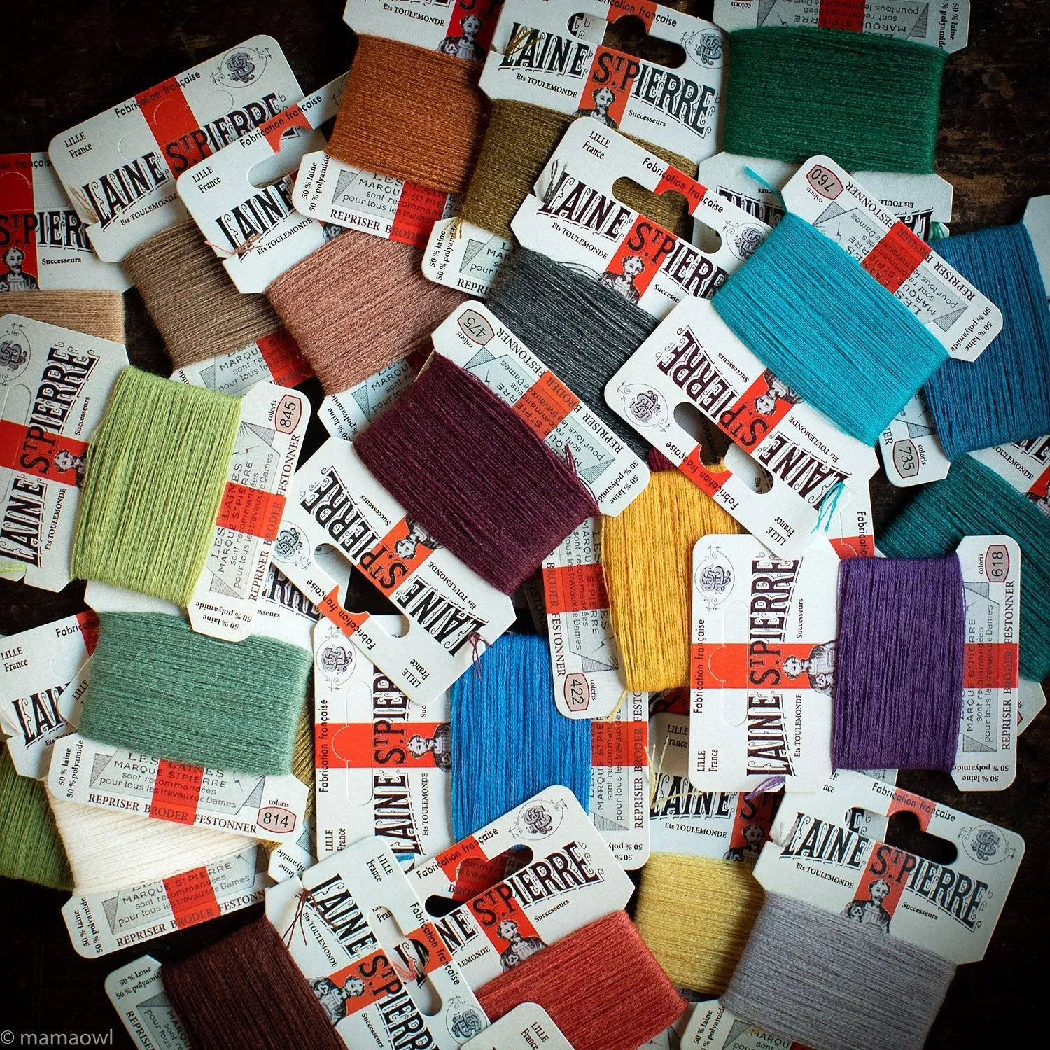 Wool Darning/Embroidery Thread - Colours - Many Colours