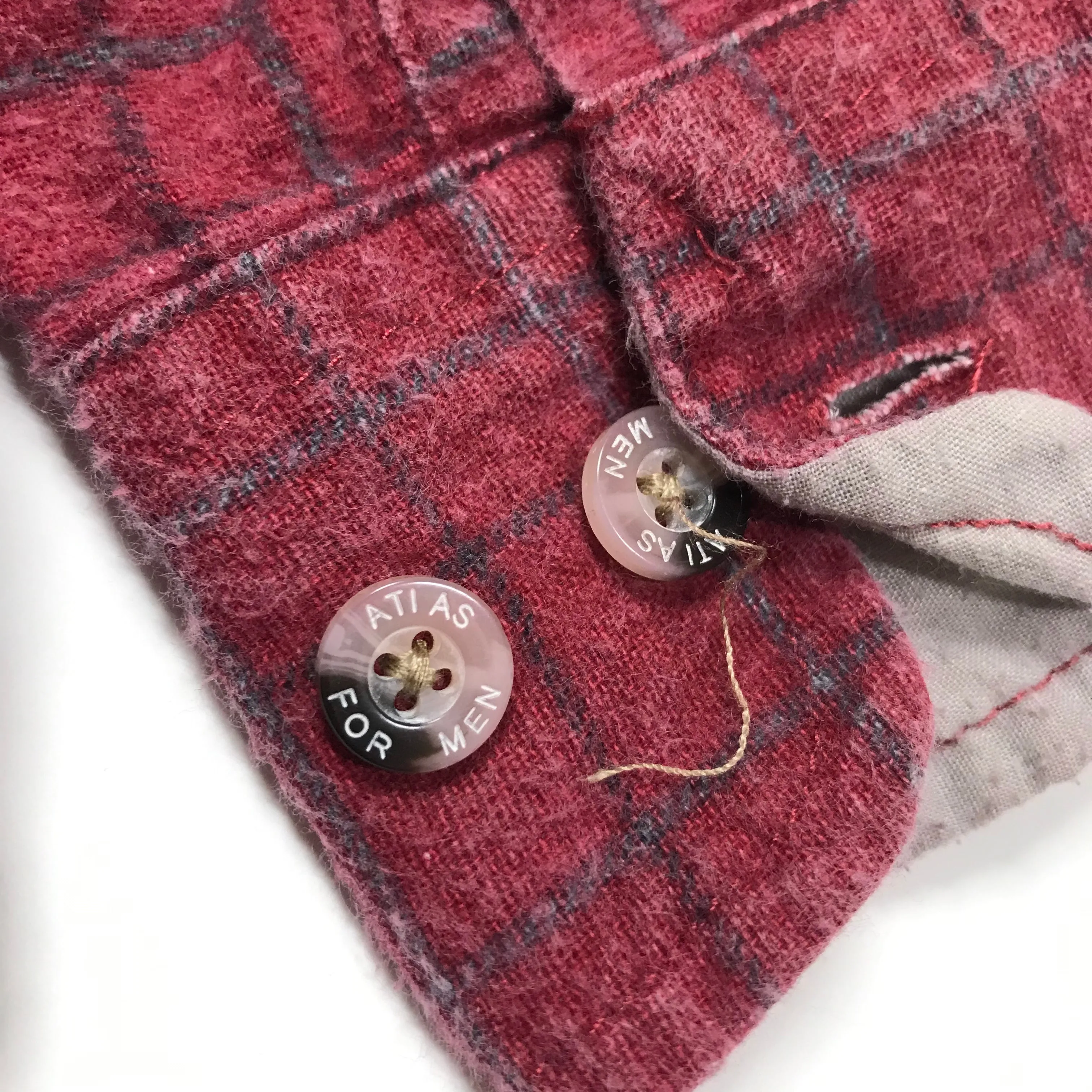[XL/2XL]  DS! Needles Rebuild Ribbon Cut Flannel Shirt