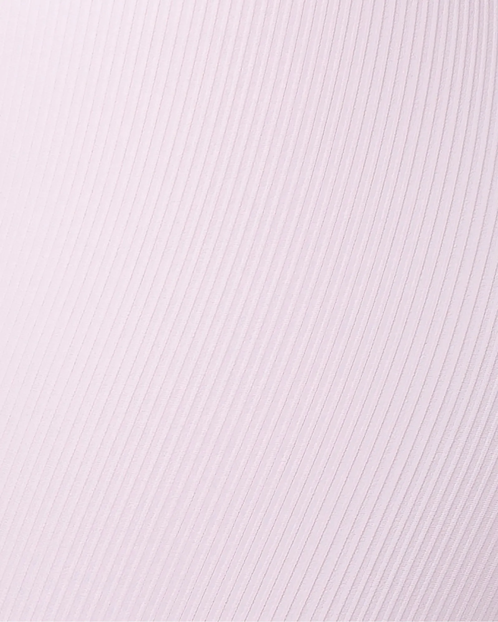 Zero Rise Rib Ankle Length Leggings - Baby Pink