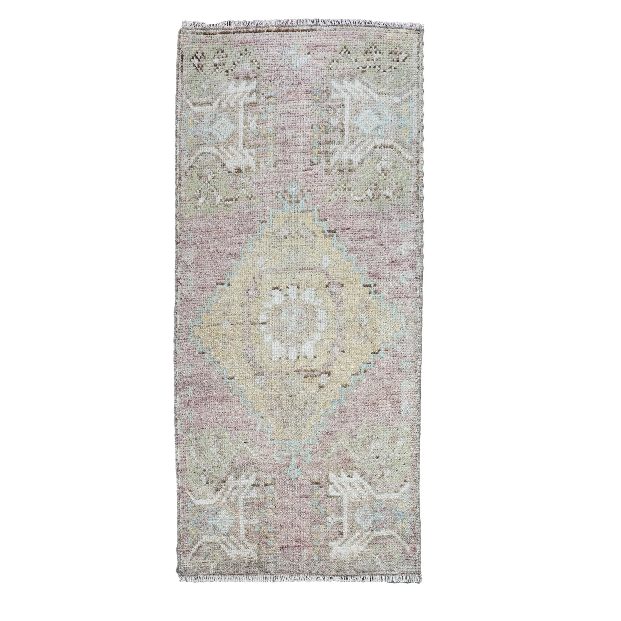 ZM231 Handwoven Vintage Rug 1’4x2'11