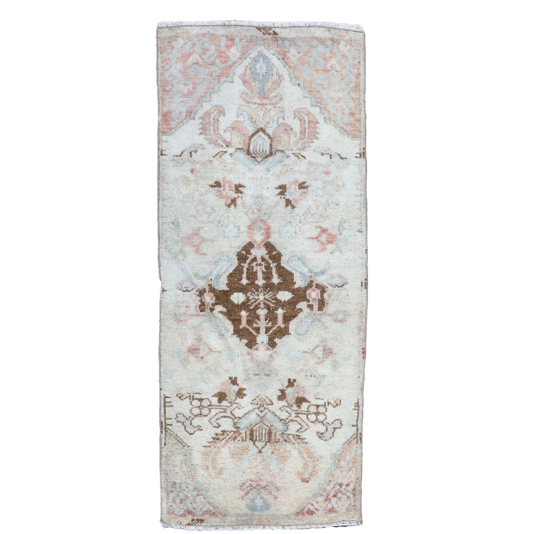 ZM241 Handwoven Vintage Rug 1’4x3'2